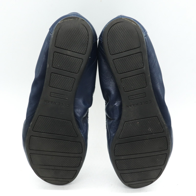 Cole Haan Nike air ネイビーポインテッドトゥパンプス