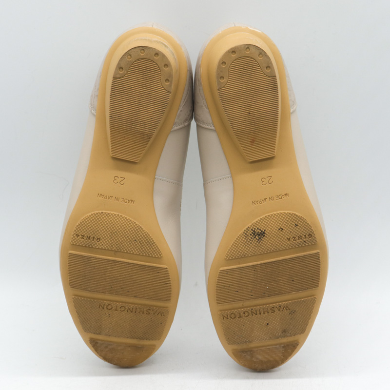 銀座ワシントン パンプス ラウンドトゥ 靴 シューズ 日本製 レディース 