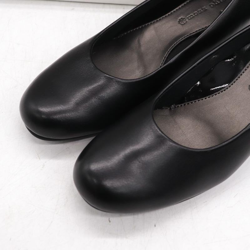 モスフィロックス パンプス 未使用 幅広 3E 靴 シューズ 黒