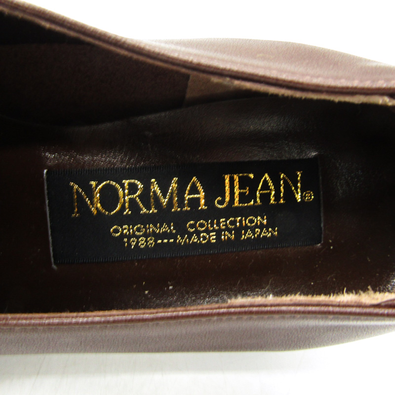 ノーマジーン ローファーパンプス 日本製 3E 幅広 シューズ 靴 レディース 23.5サイズ ブラウン NORMA JEAN 【中古】｜NORMA  JEAN｜店舗買取｜シューズ＞パンプス｜USEDのアパレル通販サイト - SMASELL（スマセル）