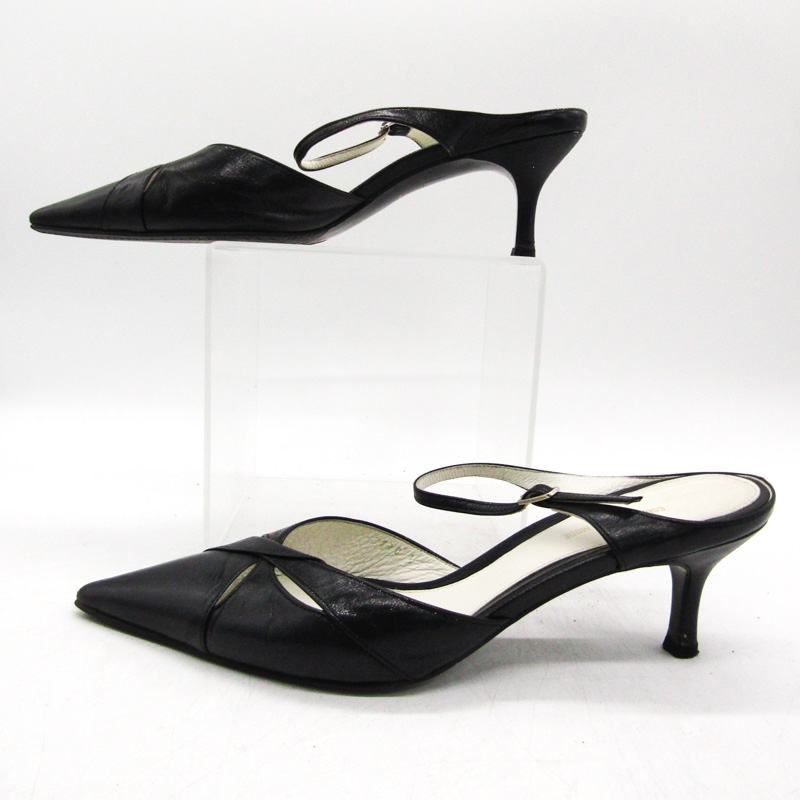 コムサ・デ・モード パンプス 本革 レザー ブランド 靴 シューズ 日本 