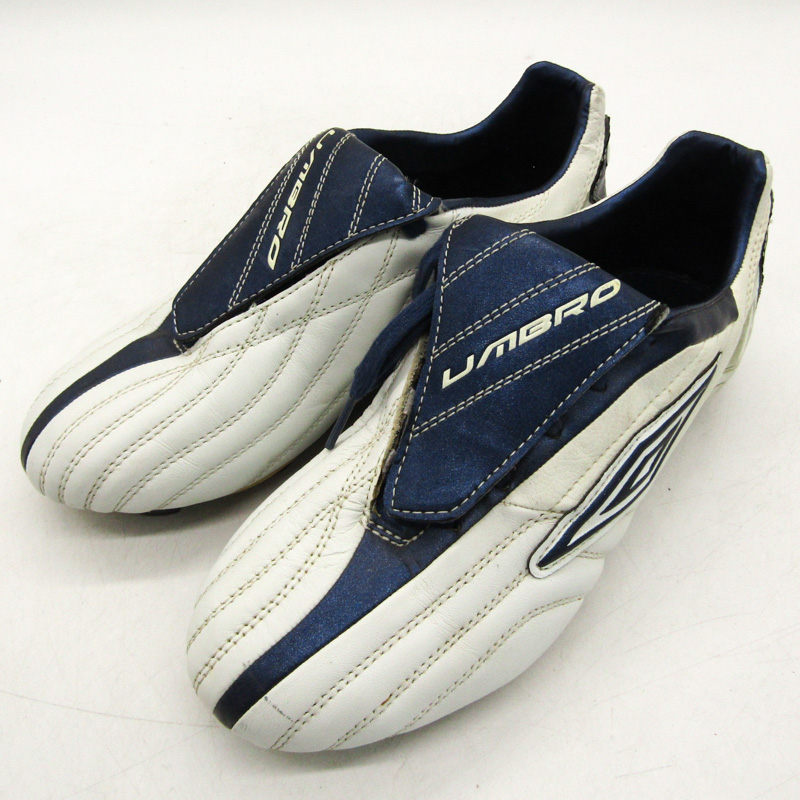 アンブロ サッカースパイク ZIPRO シューズ 靴 白 キッズ 男の子