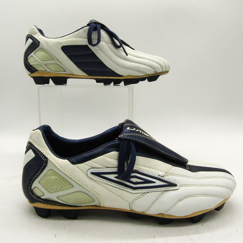 アンブロ サッカースパイク ZIPRO シューズ 靴 白 キッズ 男の子