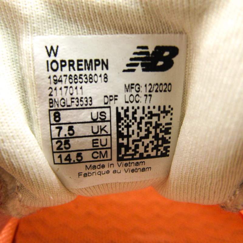 ニューバランス スニーカー ローカット PREMUS IOPREMPN シューズ 靴 キッズ 女の子用 14.5サイズ ピンク NEW BALANCE  【中古】｜NEW BALANCE｜店舗買取｜ママ＆ベビー＞その他ベビーウェア｜USEDのアパレル通販サイト - SMASELL（スマセル）