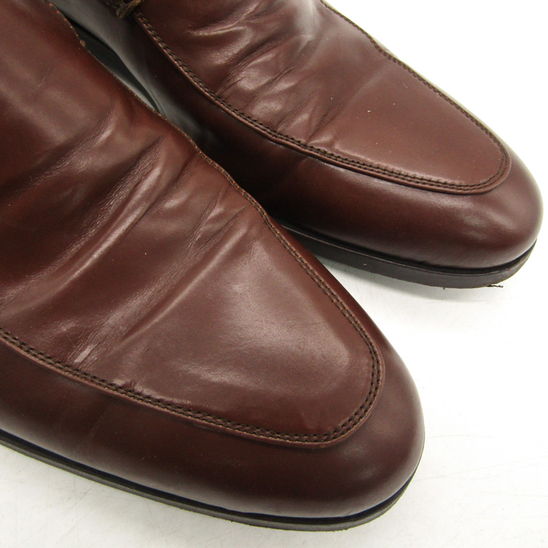 アルジス ビジネスシューズ プレーントゥ 日本製 フォーマル 革靴 メンズ 41サイズ ブラウン ARGIS  【中古】｜ARGIS｜店舗買取｜シューズ＞その他シューズ｜USEDのアパレル通販サイト - SMASELL（スマセル）