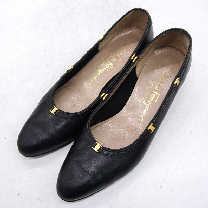 サルヴァトーレフェラガモ パンプス ブランド シューズ 靴 イタリア製  