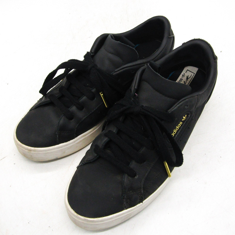 アディダス スニーカー ローカット スリーク CG6193 シューズ 靴 黒  