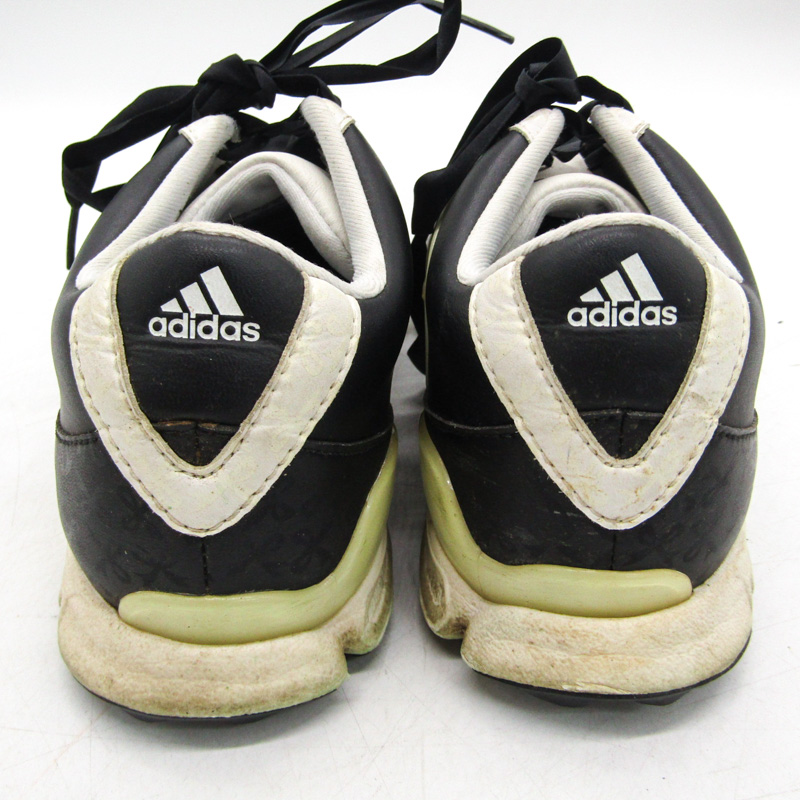 アディダス ゴルフ シューズ シグネチャーポーラ 816357 靴 黒 レディース 23.5サイズ ブラック adidas 【中古】｜adidas ｜店舗買取｜シューズ＞スニーカー｜USEDのアパレル通販サイト - SMASELL（スマセル）