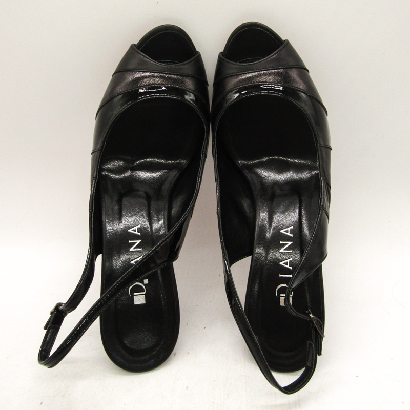 【新品未使用】DIANA ブラック ハイヒール 23.5センチ DIANA ドット柄 ブラックハイヒール23.5 - メルカリ
