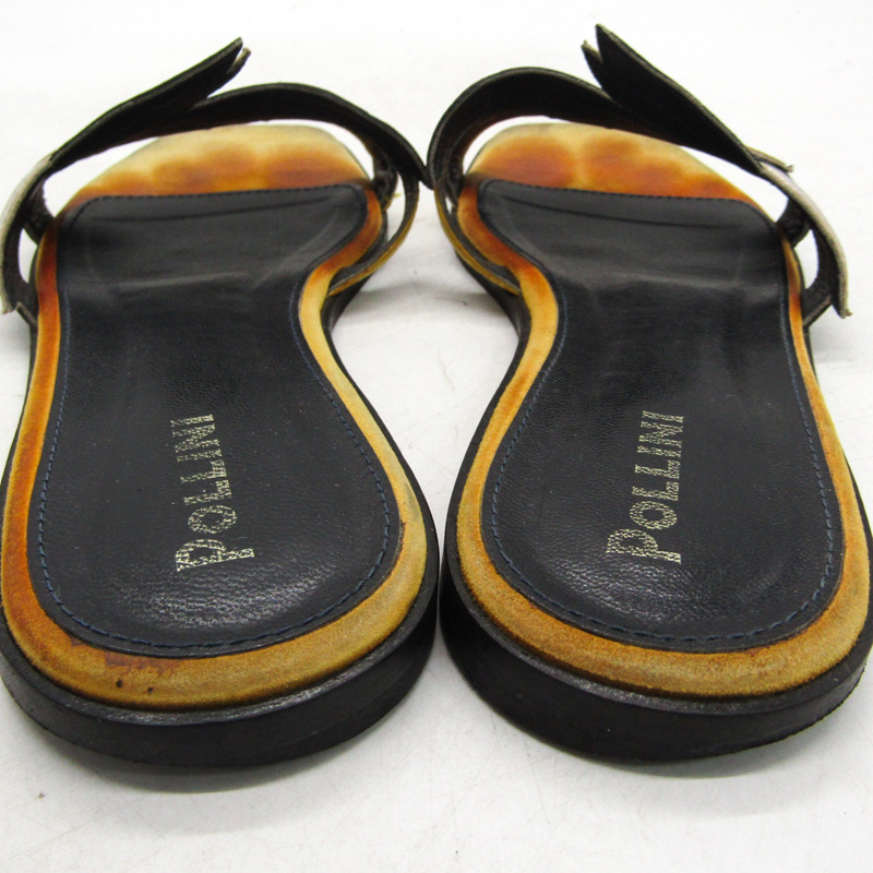 ポリーニ サンダル フラット ブランド シューズ 靴 レディース 37サイズ イエロー POLLINI 【中古】｜POLLINI｜店舗買取｜シューズ＞ サンダル｜USEDのアパレル通販サイト - SMASELL（スマセル）