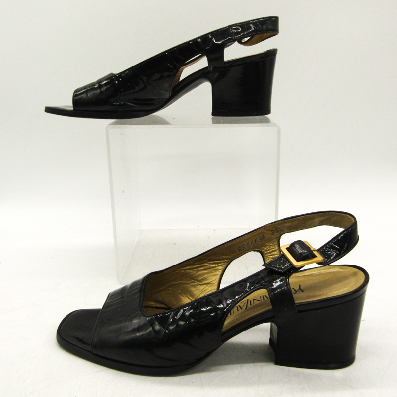 YSL イヴサンローラン リブゴーシュ レザーサンダル YvesSaintLaurent rivegauche (YSL)(イヴサンローランリヴゴーシュ