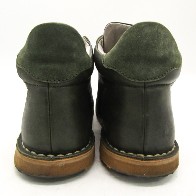 camper グリーン ブーツスエード本革 camper グリーン ブーツスエード本革