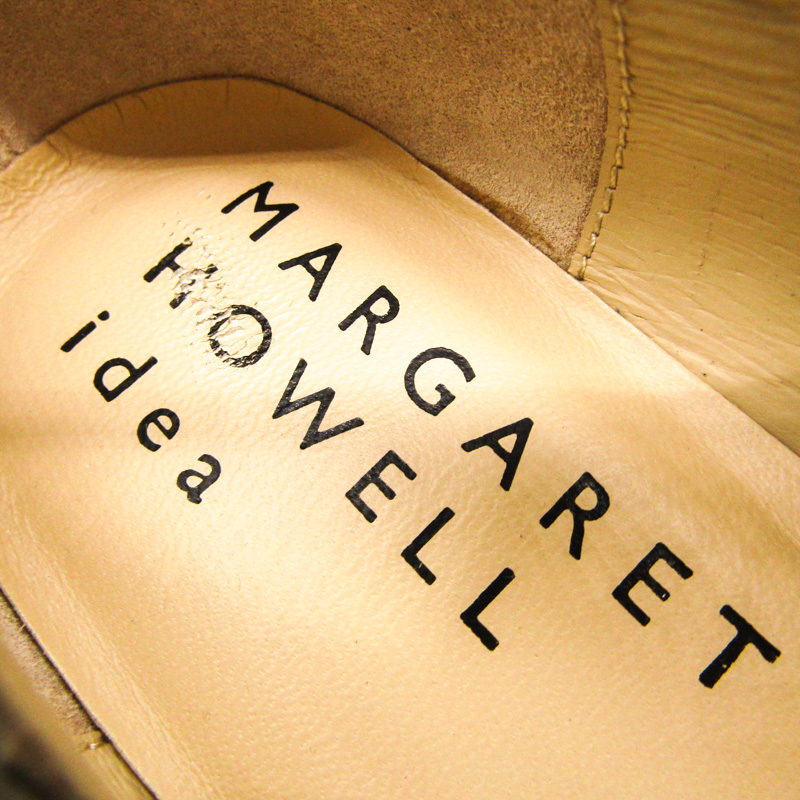 MARGARET HOWELL グレー スリッポン マーガレット・ハウエル アイデア MARGARET HOWELL idea