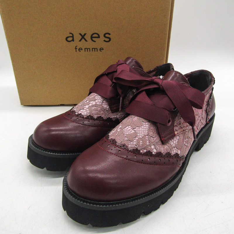 未使用 SAINT LAURENT ベルベット グリッター レースアップシューズ 2008803573.jpg?1724988173