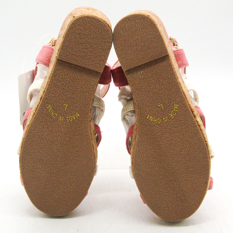 ファム出品 アクシーズファム 立体お花デニムサンダル 未使用 SH622X03K0