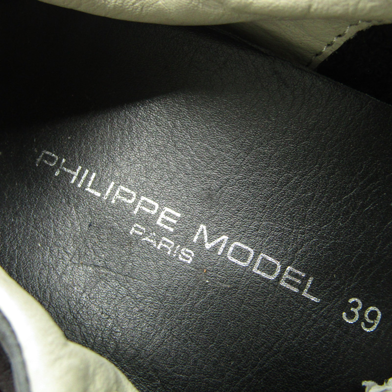 philippe model 39 スニーカー シューズ グレー系 フィリップモデル スニーカー ローカット ブランド シューズ 靴