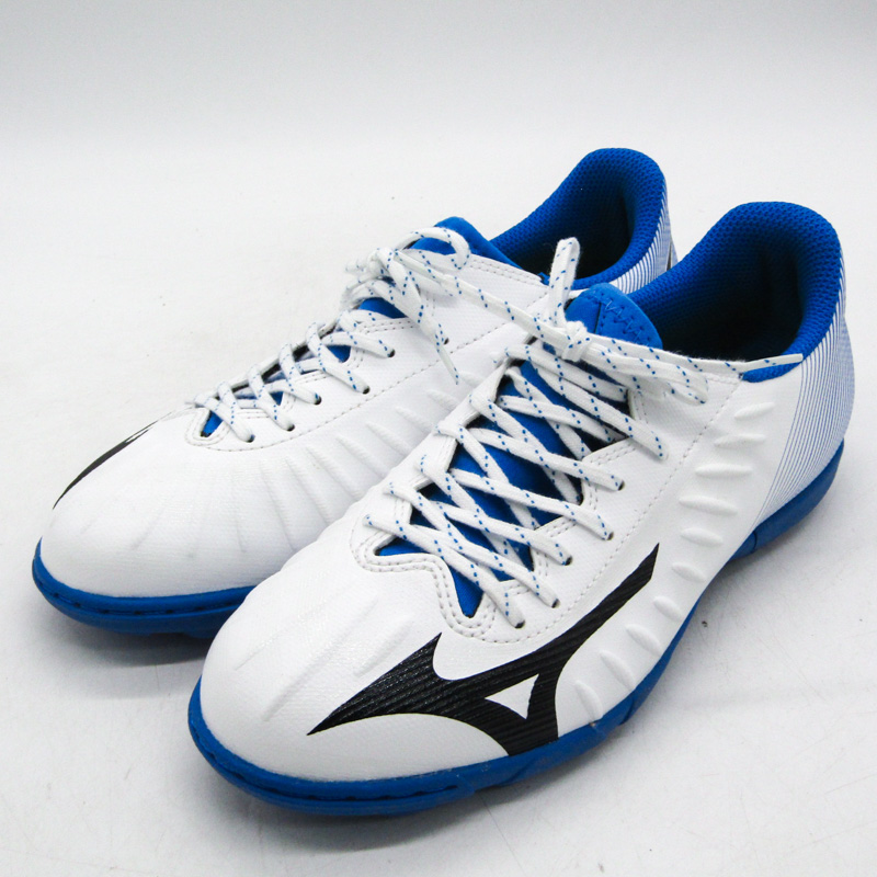 ミズノ サッカー トレーニングシューズ レビュラ3 P1GE196509 靴 白 キッズ 男の子用 24サイズ ホワイト Mizuno 【中古】｜ Mizuno｜店舗買取｜ママ＆ベビー＞その他ベビーウェア｜USEDのアパレル通販サイト - SMASELL（スマセル）