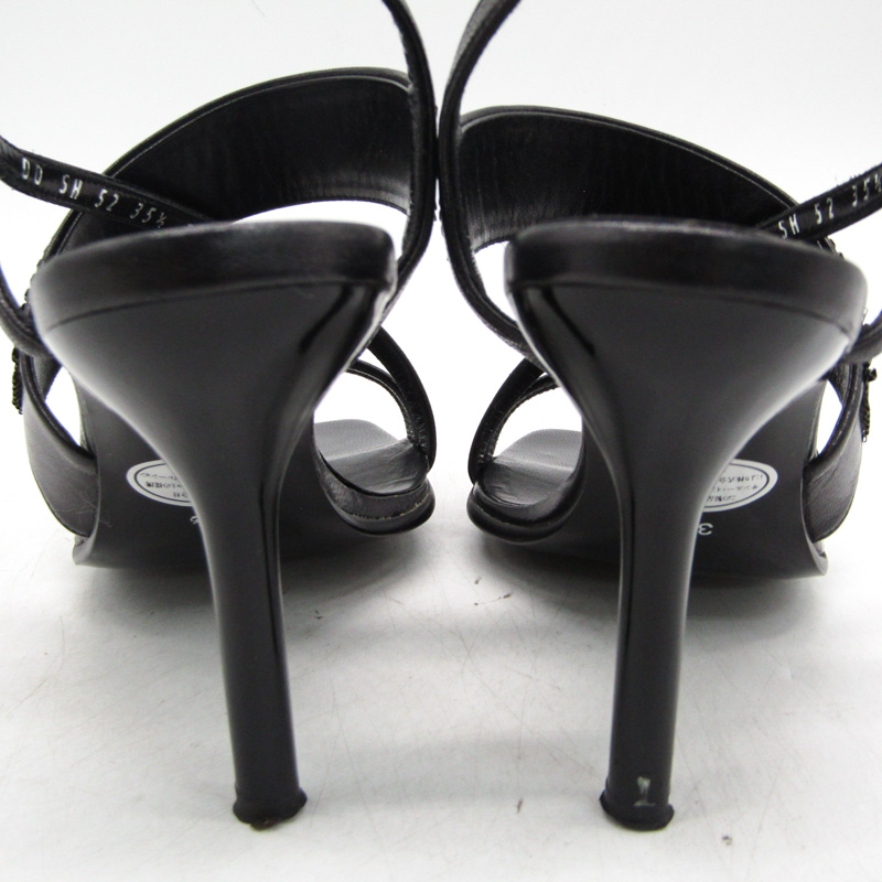 ピンキーアンドダイアン サンダル ハイヒール ブランド 靴 黒  