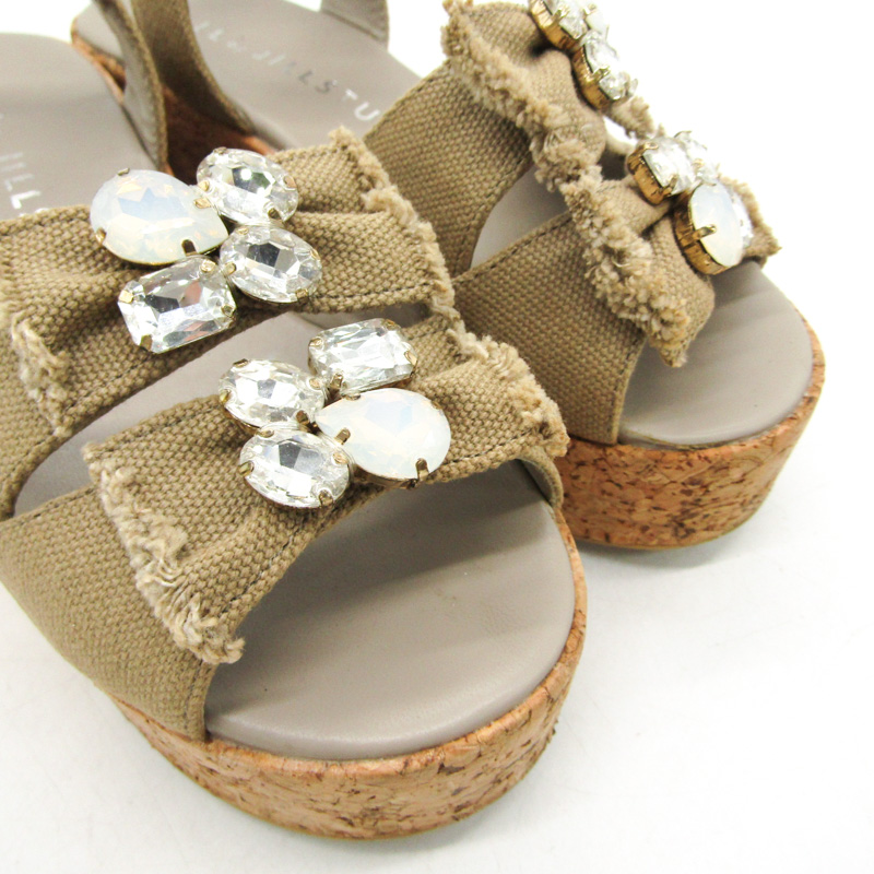 ジルスチュアート サンダル 厚底 ブランド 靴 レディース Sサイズ  