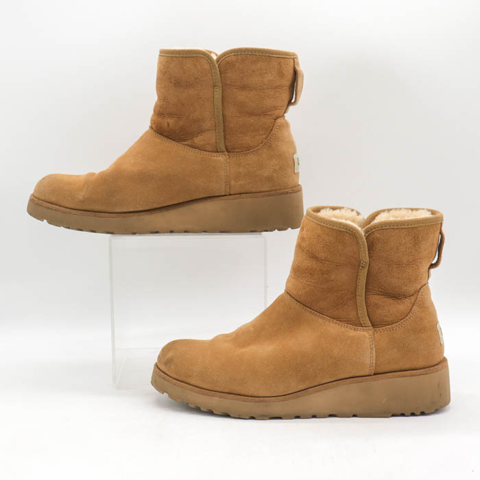 美品 激レア UGG 思お Kristin 厚底ムートンブーツ 7 24センチ 