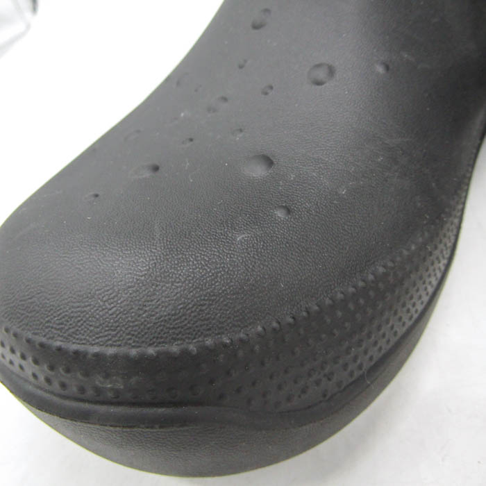 クロックス ロングムートンブーツ シューズ 靴 ブランド レディース W8サイズ ブラック crocs  【中古】｜crocs｜店舗買取｜シューズ＞ブーツ｜USEDのアパレル通販サイト - SMASELL（スマセル）