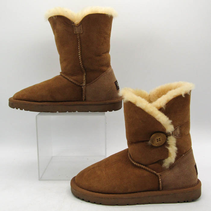 【美品】UGG ブラウン ムートンブーツ 中古・古着通販】UGG (アグ) ムートンブーツ ブラウン サイズ
