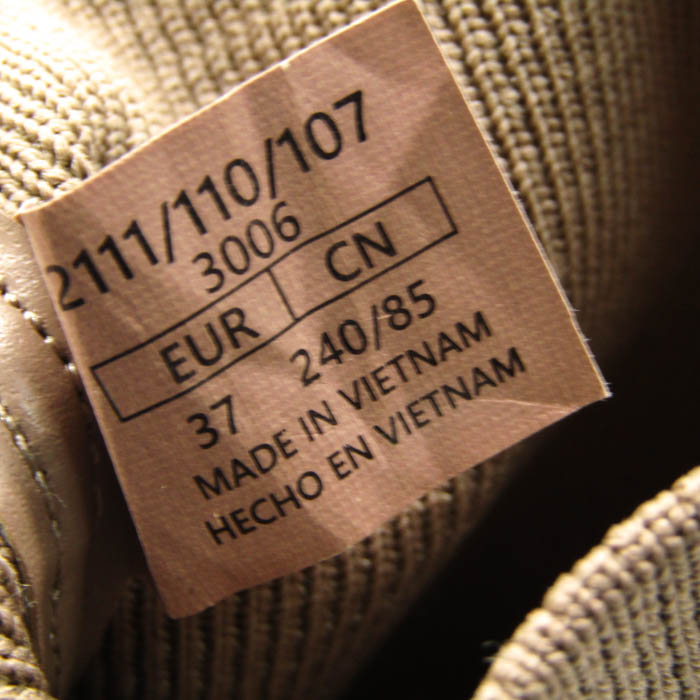 ザラ ニットブーツ チャンキーヒール シューズ 靴 レディース 37サイズ