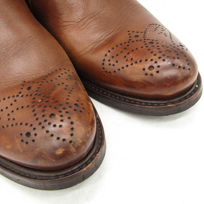 イタリーメイドパークマンション ジョッキーブーツ ブランド シューズ  