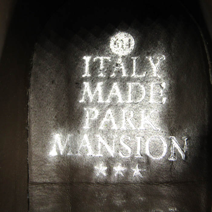 イタリーメイドパークマンション ジョッキーブーツ ブランド シューズ  