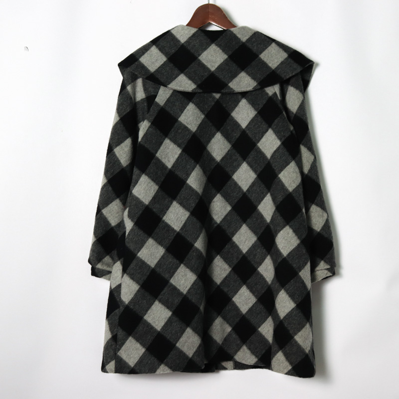 バービー ウールコート ロングコート チェック柄 アウター キッズ  