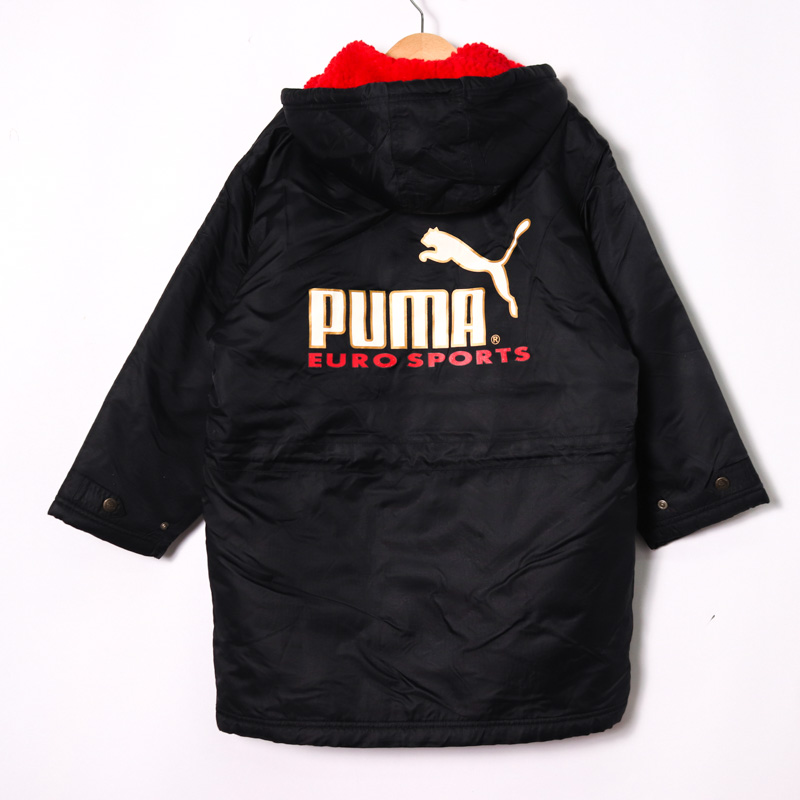 プーマ ナイロンジャケット ベンチコート 裏ボア アウター キッズ 男の子用 140サイズ ブラック PUMA 【中古】｜PUMA｜店舗買取｜ママ＆ベビー＞その他ベビーウェア｜USEDのアパレル通販サイト  - SMASELL（スマセル）