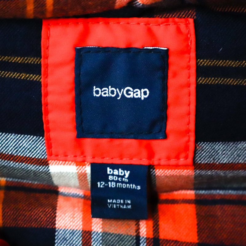 babyGAP 12-18month babyアウター（赤色） - ベビー服(~85cm)