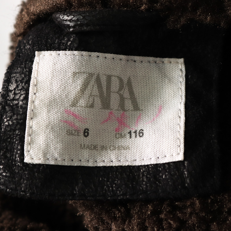 ザラ ライダースジャケット 裏ボア アウター キッズ 男の子用 6/116cmサイズ ブラック ZARA 【中古】｜ZARA｜店舗買取｜ママ＆ベビー＞その他ベビーウェア｜USEDのアパレル通販サイト  - SMASELL（スマセル）