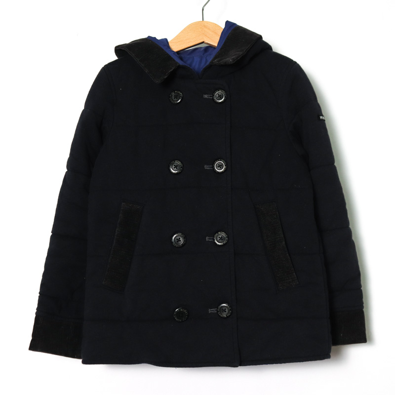 フィス ピーコート 中綿入り アウター キッズ 女の子用 120サイズ 