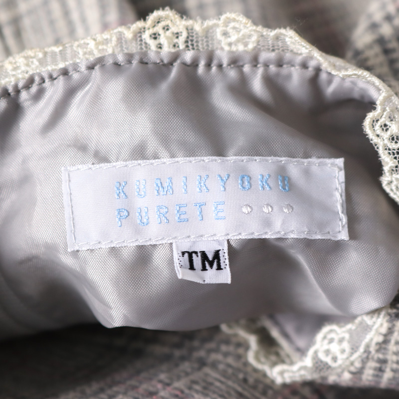 組曲kumikyoku　キッズ　半袖ワンピース　size　LL 130-140 組曲 半袖ワンピースの通販