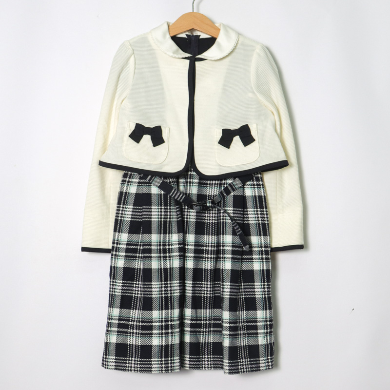 組曲 セットアップ ワンピース ボレロ フォーマル 卒入園式 キッズ  