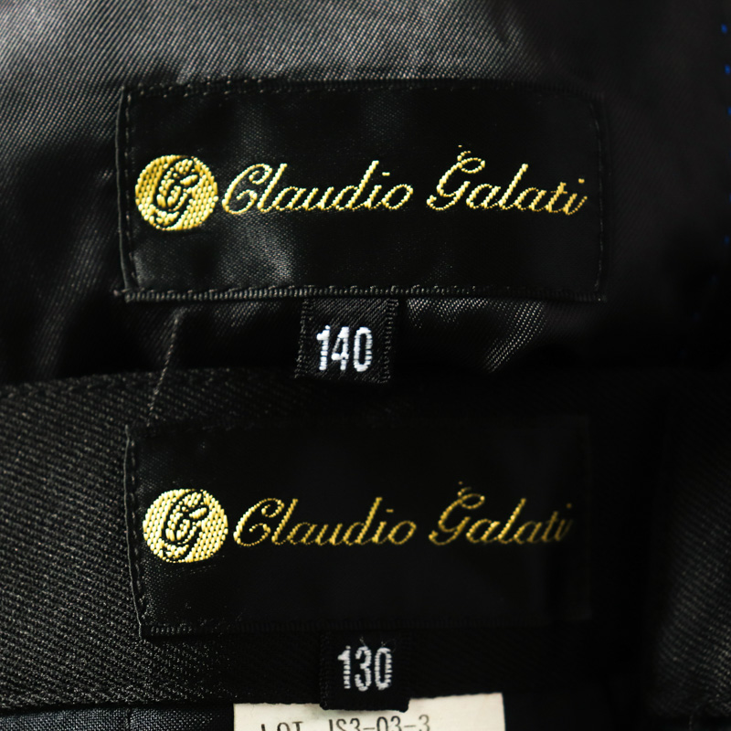 卒業式　フォーマルスーツ　男の子　170B CLAUDIO GALATI 楽天市場】卒業式 スーツ 男の子 140cm 150cm 160cm 170cm