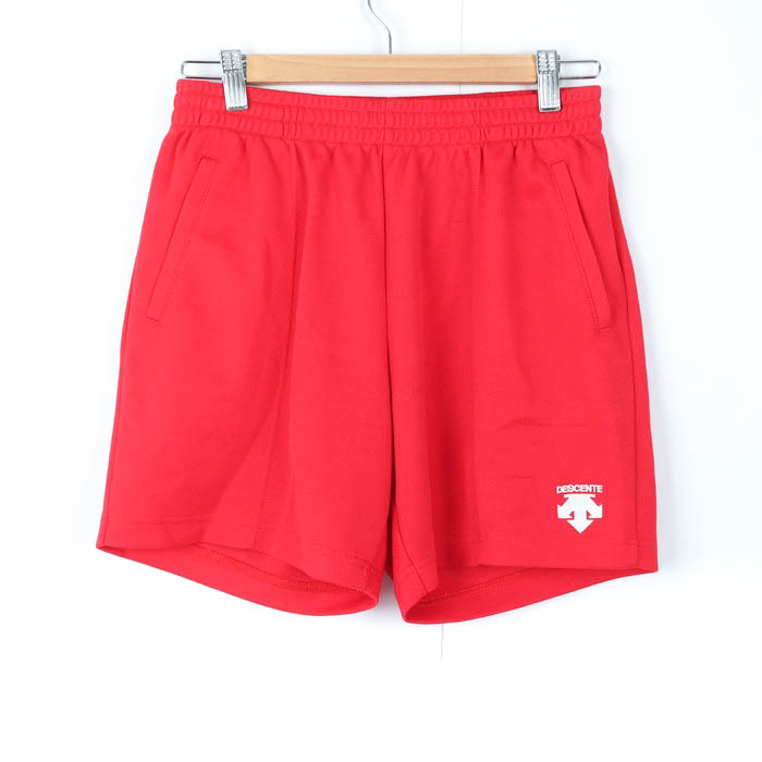 デサント ショートパンツ ボトムス ハーフパンツ ジャージ スポーツウエア メンズ Mサイズ レッド DESCENTE 【中古】｜DESCENTE ｜店舗買取｜パンツ＞その他パンツ｜USEDのアパレル通販サイト - SMASELL（スマセル）