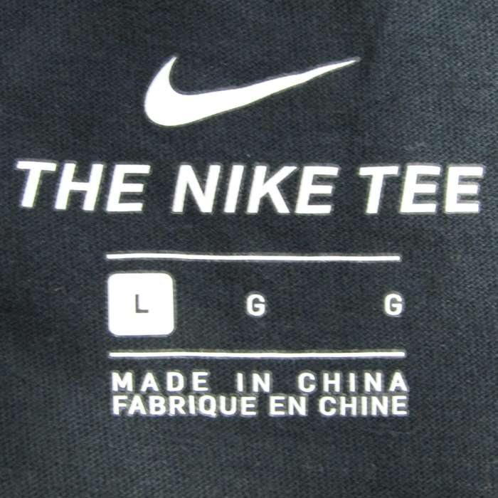 ナイキ 半袖Ｔシャツ トップス ビッグロゴT スポーツウエア メンズ Lサイズ 紺×白 NIKE 【中古】｜NIKE｜店舗買取｜トップス＞Tシャツ/カットソー｜USEDのアパレル通販サイト  - SMASELL（スマセル）