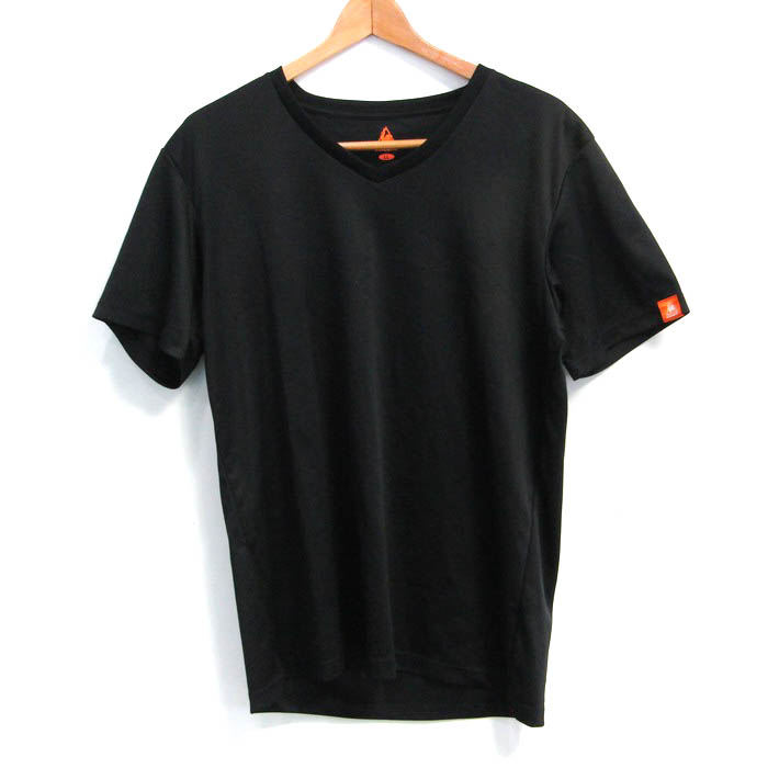 ルコックスポルティフ le coq sportif カットソー tシャツ 半袖vネック レッド