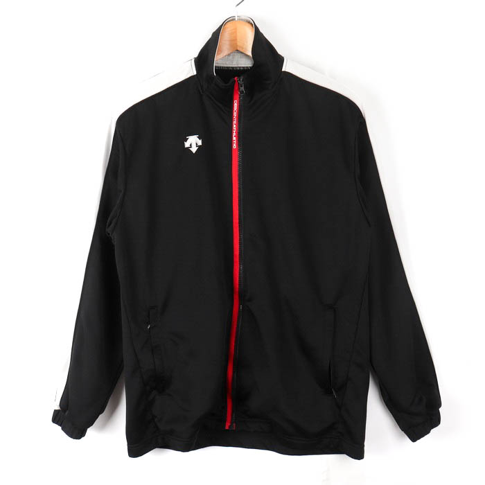 デサント ジャージ ジャケット アウター スポーツウエア メンズ Mサイズ 黒×白 DESCENTE 【中古】｜DESCENTE｜店舗買取｜トップス＞その他トップス｜USEDのアパレル通販サイト  - SMASELL（スマセル）