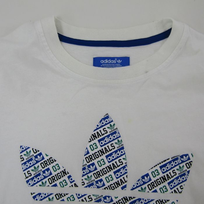 アディダス 半袖Tシャツ トップス ロゴT コットン スポーツ