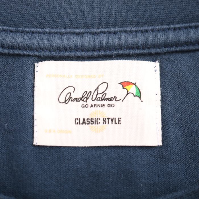 アーノルドパーマー 長袖Tシャツ トップス 胸ポケット クラシック  