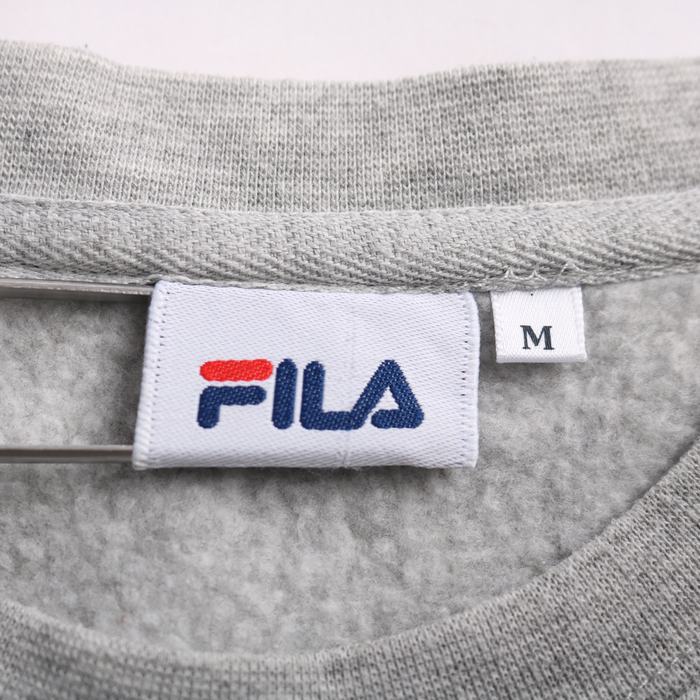 LE PHIL ウェア【LE PHIL SPORTS】 裏起毛スウェット FILA（フィラ）の「【別注】 【FILA】 肉厚 カレッジロゴ 裏起毛