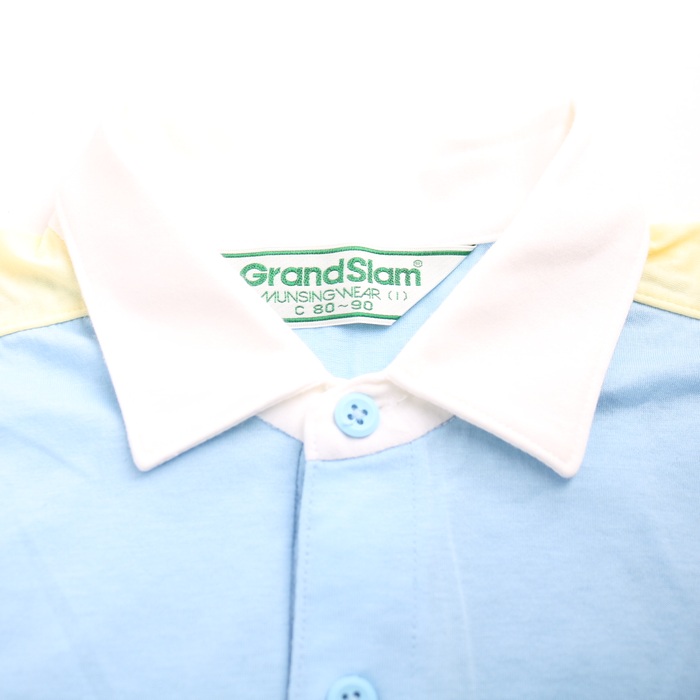 Munsingwear Grand Slam ゴルフ ポロシャツ ボーダー 半袖 日本