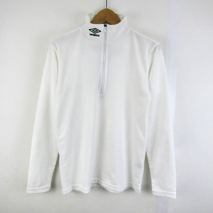 XLARGE UMBRO グレー ハーフジップピステ