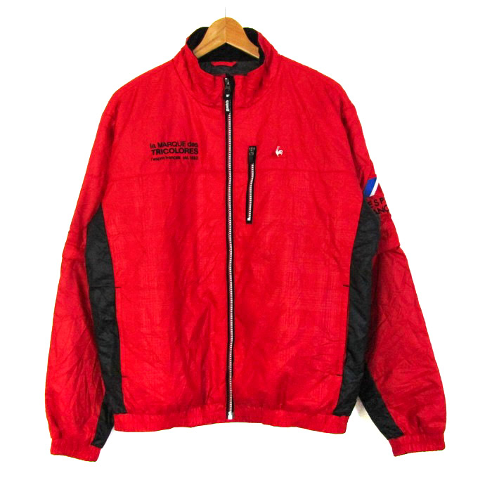 ルコックスポルティフ メンズ ジップカーディガン 中綿入り ニット