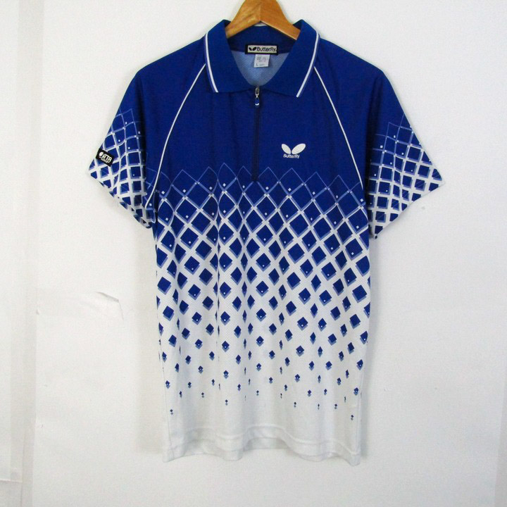 Eve Under Blue ポロシャツ Lサイズ LAYERED BLACK-T レイヤード 黒T