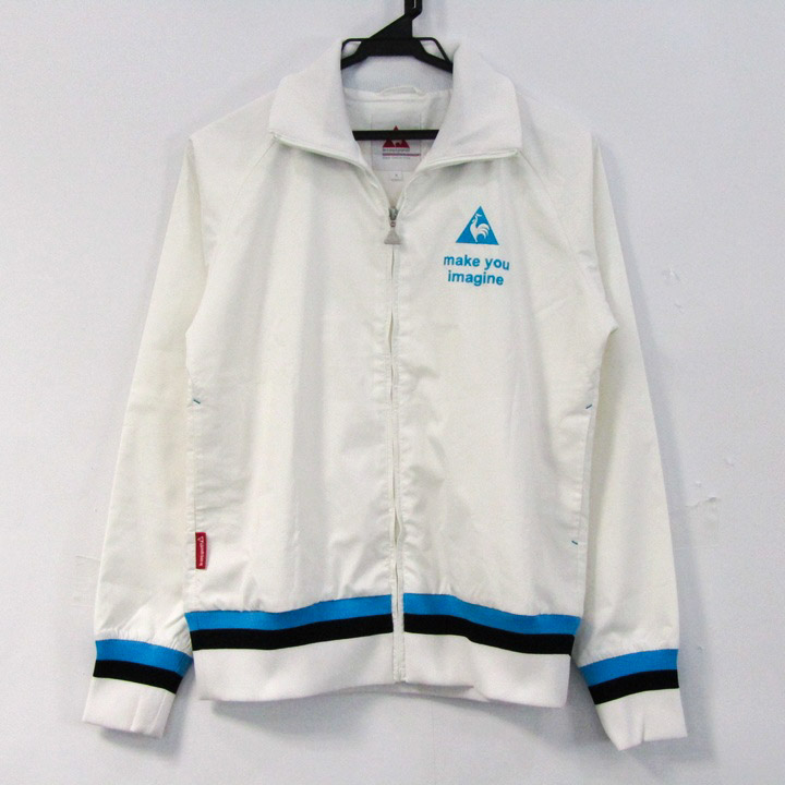 ゴルフジャケット Le Coq Sportif ゴルフジャケット Mサイズ ホワイト ルコック 24時間