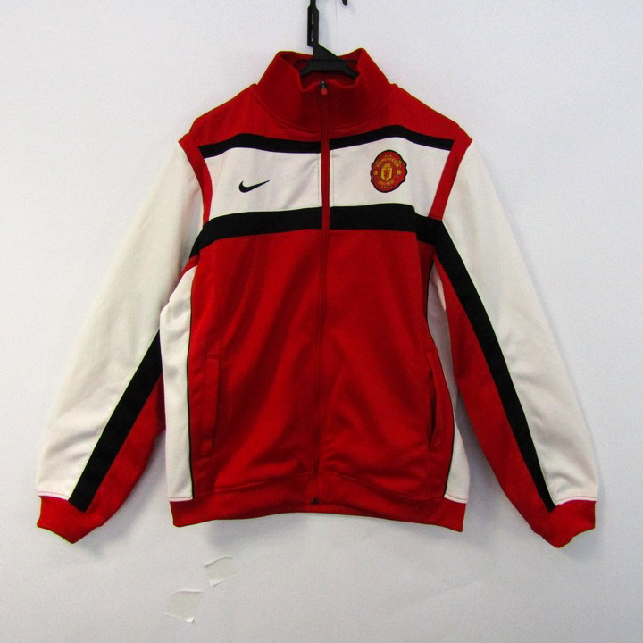 【希少】Nike×マンチェスターユナイテッドスウェットパーカー/ジャージ L 00s～ NIKE ナイキ マンチェスター・ユナイテッド スウェット
